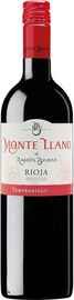Вино красное сухое «Monte Llano Tinto» 2016 г.