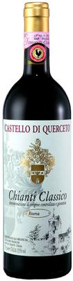 Вино красное сухое «Castello di Querceto Сhianti Cllassico Riserva» 2014 г.