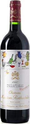 Вино красное сухое «Chateau Mouton Rothschild Pauillac» 1997 г.