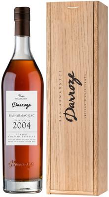Арманьяк «Darroze Bas-Armagnac Domaine Couzard Lassalle 2004» 2004 г., в деревянной подарочной упаковке