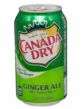 Газированный напиток «Canada Dry Ginger Ale»