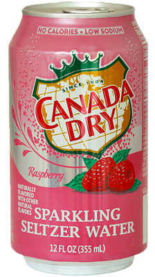 Газированный напиток «Canada Dry Raspberry»