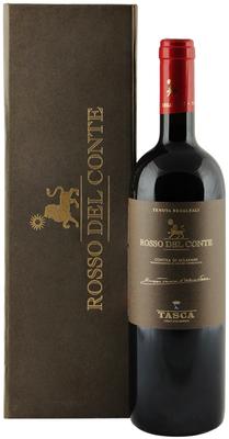 Вино красное сухое «Rosso del Conte» 2012 г., в подарочной упаковке