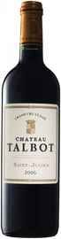 Вино красное сухое «Chateau Talbot St-Julien 4-me Grand Cru Classe» 2006 г.