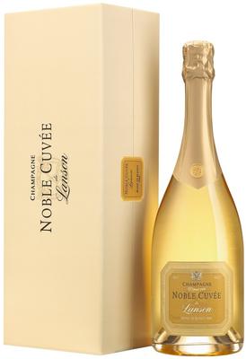 Шампанское белое сухое «Lanson Noble Cuvee Blanc de Blancs» 2002 г., в подарочной упаковке