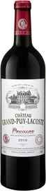 Вино красное сухое «Chateau Grand-Puy-Lacoste» 2010 г.