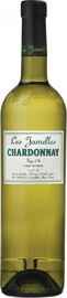 Вино белое сухое «Les Jamelles Chardonnay» 2017 г.