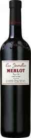 Вино красное сухое «Les Jamelles Merlot» 2016 г.