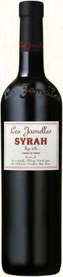 Вино красное сухое «Les Jamelles Syrah» 2017 г.