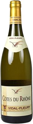 Вино белое сухое «Vidal-Fleury Cotes du Rhone Blanc, 0.375 л»