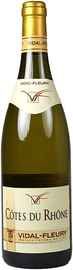 Вино белое сухое «Vidal-Fleury Cotes du Rhone Blanc»