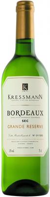 Вино белое сухое «Kressmann Grande Reserve Bordeaux Blanc» 2014 г.