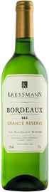 Вино белое сухое «Kressmann Grande Reserve Bordeaux Blanc» 2014 г.