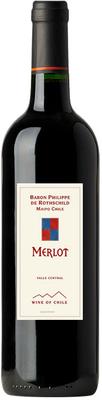 Вино красное сухое «Philippe de Rotschild Chile Seleccion Merlot» 2018 г.
