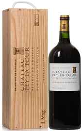 Вино красное сухое «Chateau Pey La Tour Reserve du Chateau» 2013 г., в подарочной деревянной упаковке
