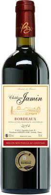 Вино красное сухое «Chateau Jamin Bordeaux» 2014 г.