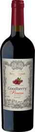 Вино красное полусладкое «Goodberry Premium Cranberry»