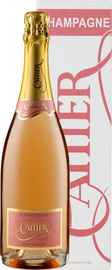 Шампанское розовое сухое «Cattier Glamour Rose» в подарочной упаковке