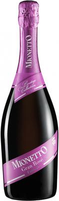 Вино игристое розовое сухое «Mionetto Prestige Collection Gran Rose»