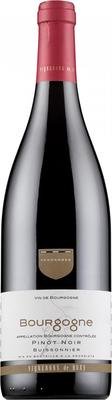 Вино красное сухое «Vignerons de Buxy Pinot Noir Bourgogne» 2015 г.
