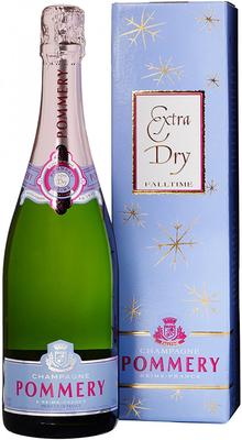 Шампанское белое экстра сухое «Pommery Falltime Extra Dry» в подарочной упаковке