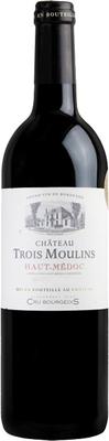 Вино красное сухое «Chateau Trois Moulins Cru Bourgeois Haut-Medoc» 2014 г.