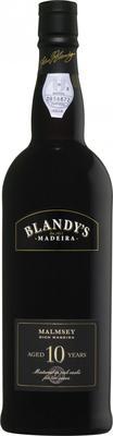 Вино крепленое сладкое «Madeira Blandy's Malmsey Rich 10 Years Old»