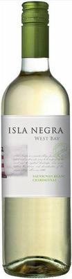 Вино белое полусухое «Isla Negra Sauvignon Blanc Chardonnay West Bay» 2018 г.