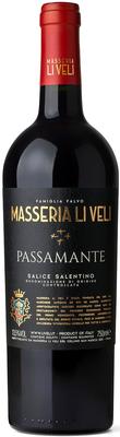 Вино красное сухое «Passamante» 2017 г.