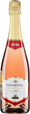 Вино игристое розовое брют «Monistrol Cava Seleccion Especial Brut»
