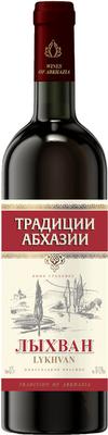 Вино красное полусладкое «Традиции Абхазии Лыхван»