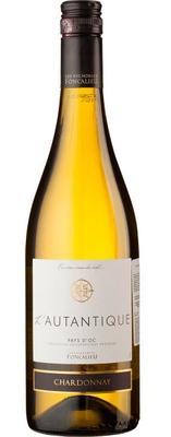 Вино белое сухое «Chardonnay L'Autantique» 2016 г.