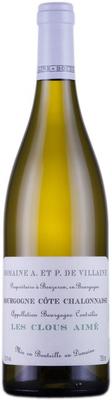 Вино белое сухое «Domaine A et P de Villaine Bourgogne Cote Chalonnaise Les Clous Aime» 2016 г.