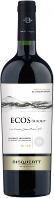 Вино красное сухое «Bisquertt Ecos de Rulo Cabernet Sauvignon» 2015 г.