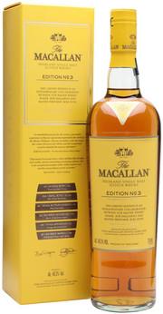 Виски шотландский «The Macallan Edition №3» в подарочной упаковке