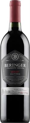Вино красное сухое «Beringer Founder s Estate Merlot» 2017 г.