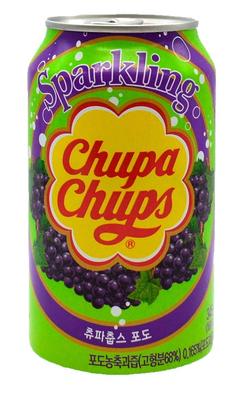 Газированный напиток «Chupa Chups виноград»