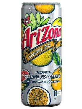 Напиток «Arizona Sparkling Water + Minerals Orange Grapefruit»