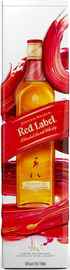 Виски шотландский «Johnnie Walker Red Label» в металлической коробке