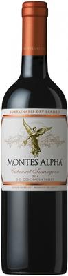 Вино красное сухое «Montes Alpha Cabernet Sauvignon» 2016 г.