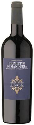 Вино красное полусухое «Leale Primitivo di Manduria» 2016 г.