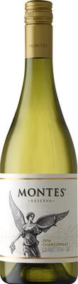 Вино белое сухое «Montes Reserva Chardonnay» 2017 г.