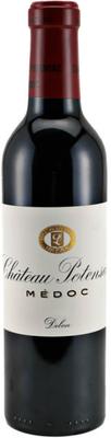 Вино красное сухое «Chateau Potensac, 0.375 л» 2013 г.