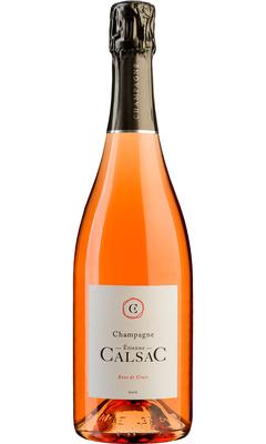 Шампанское розовое брют «Cuvee Rose de Craie Premier Cru» 2015 г.