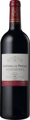 Вино красное сухое «Chateau de Parsac» 2015 г.
