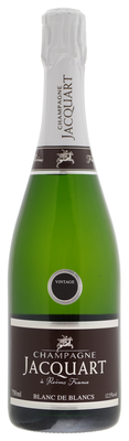 Вино игристое белое брют «Champagne Jacquart Blanc De Blancs Vintage» 2012 г.