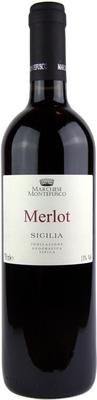 Вино красное сухое «Merlot Marchese Montefusco» 2016 г.