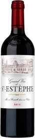 Вино красное сухое «Grand Vin de Saint-Estephe» 2015 г.