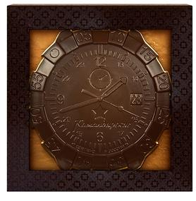Темный шоколад «Командирские часы» 40 гр., в подарочной коробке