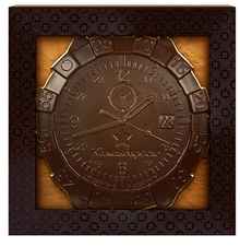 Темный шоколад «Командирские часы» 40 гр., в подарочной коробке